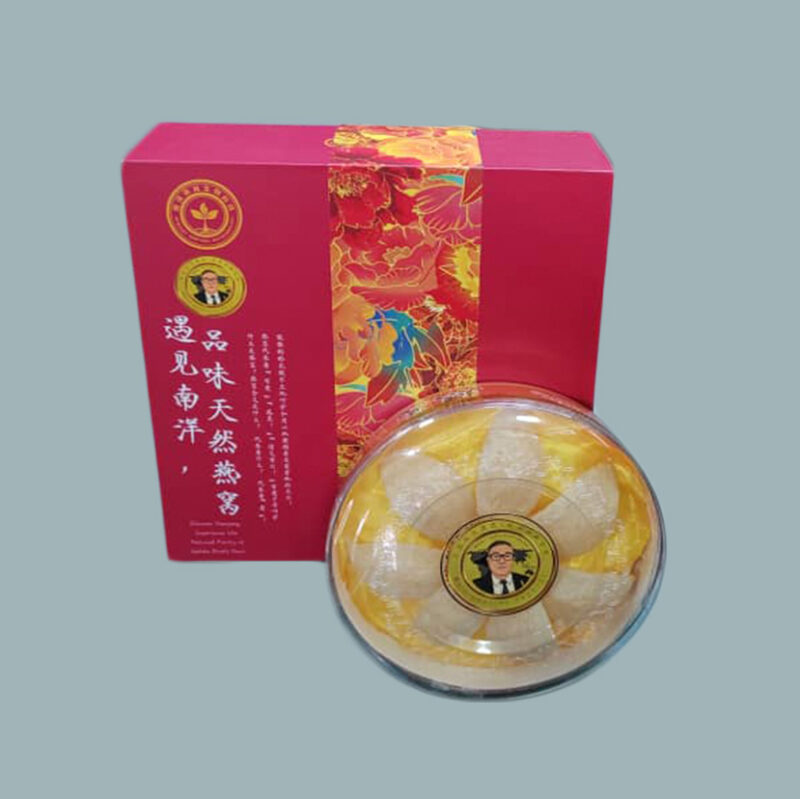 马会长优质品 特殊精选 马踏飞燕 原盏金丝净燕窝(50克/盒) - Image 2