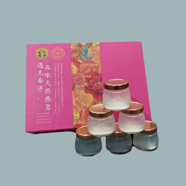 马会长优质品 天然纯正鲜炖(浓缩)金丝净燕/窝(120mlX3.5克/瓶X6瓶/盒)