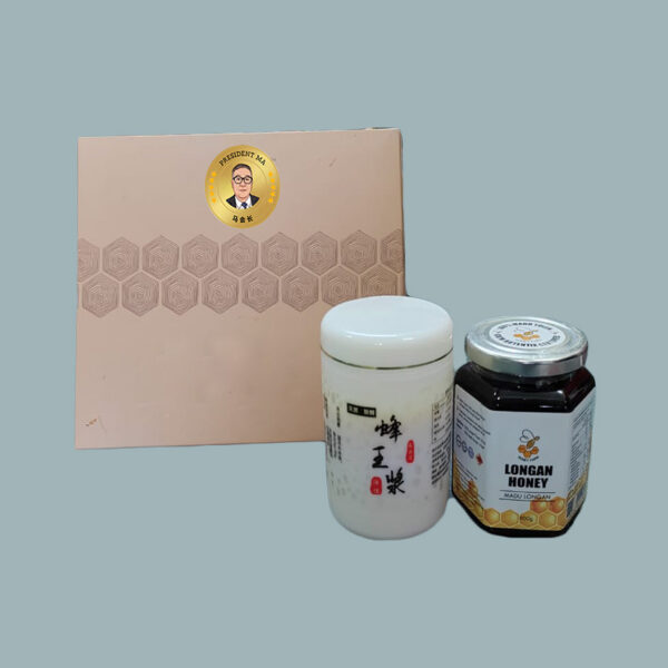 马会长优质品 蜂王浆配搭龙眼花蜂蜜/套